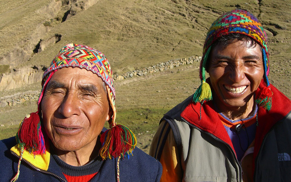 Felippe and Severino cook and guides Peru