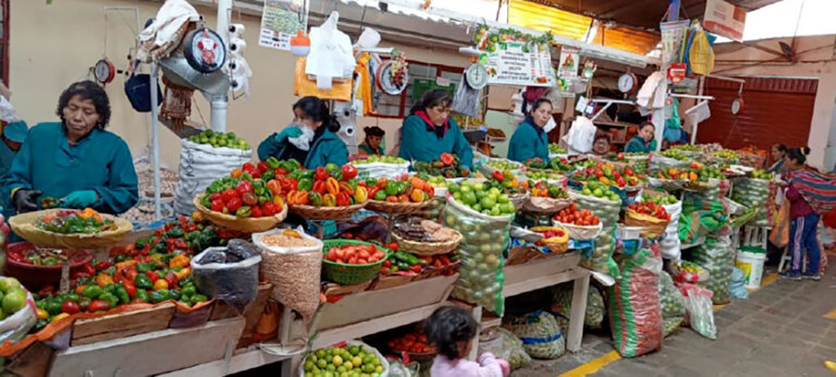 Fruit And Veg At Cusco Market