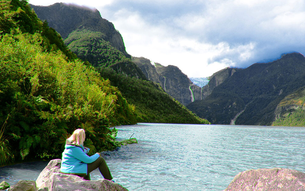 Laguna los Tempanos Puyuhuapi Lodge Patagonia Chile