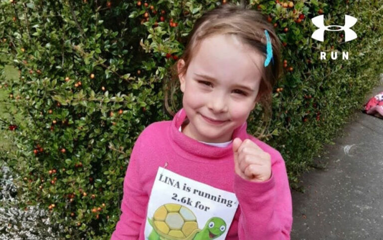 Lina raising money for Galapagos Conservation Trust