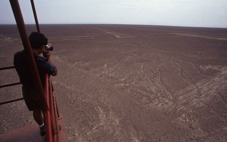Nazca observation tower