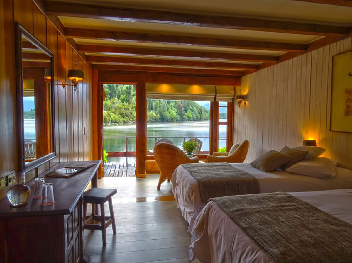 Superior room, Puyuhuapi Lodge, Aysen Region, Patagonia, Chile