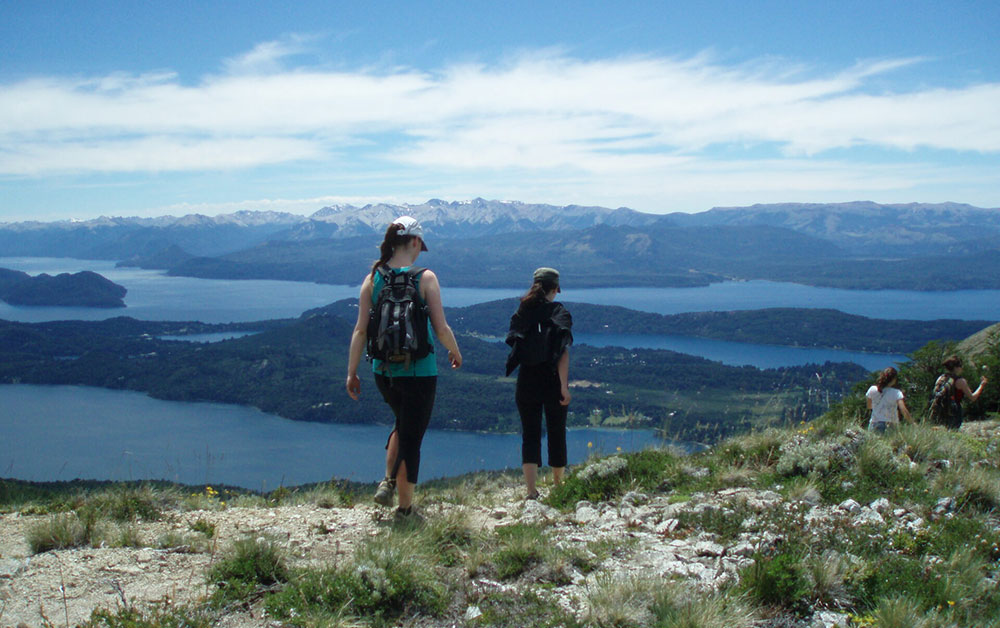 Trekking near Bariloche Argentina