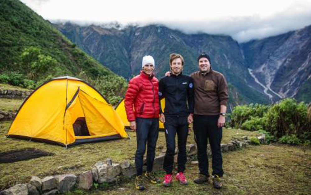 Walter in Choquequirao