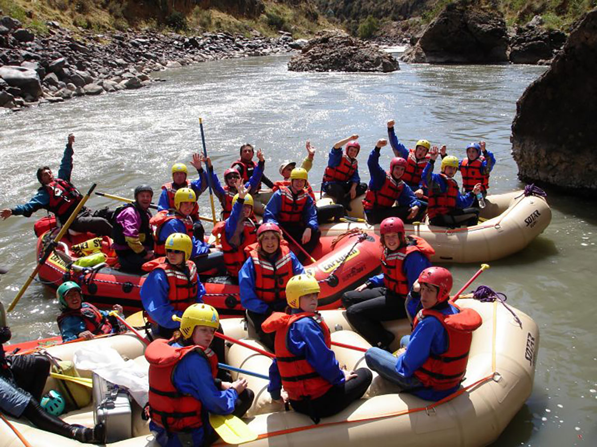rafting family holiday peru