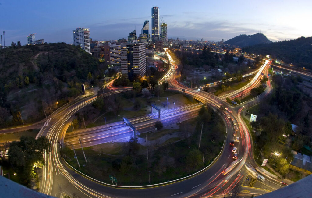 santiago city centre chile