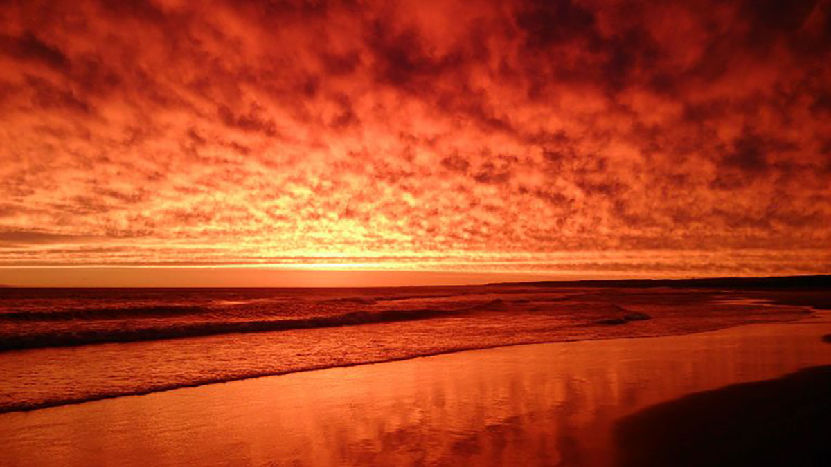 Cabo Polonio sunset Uruguay