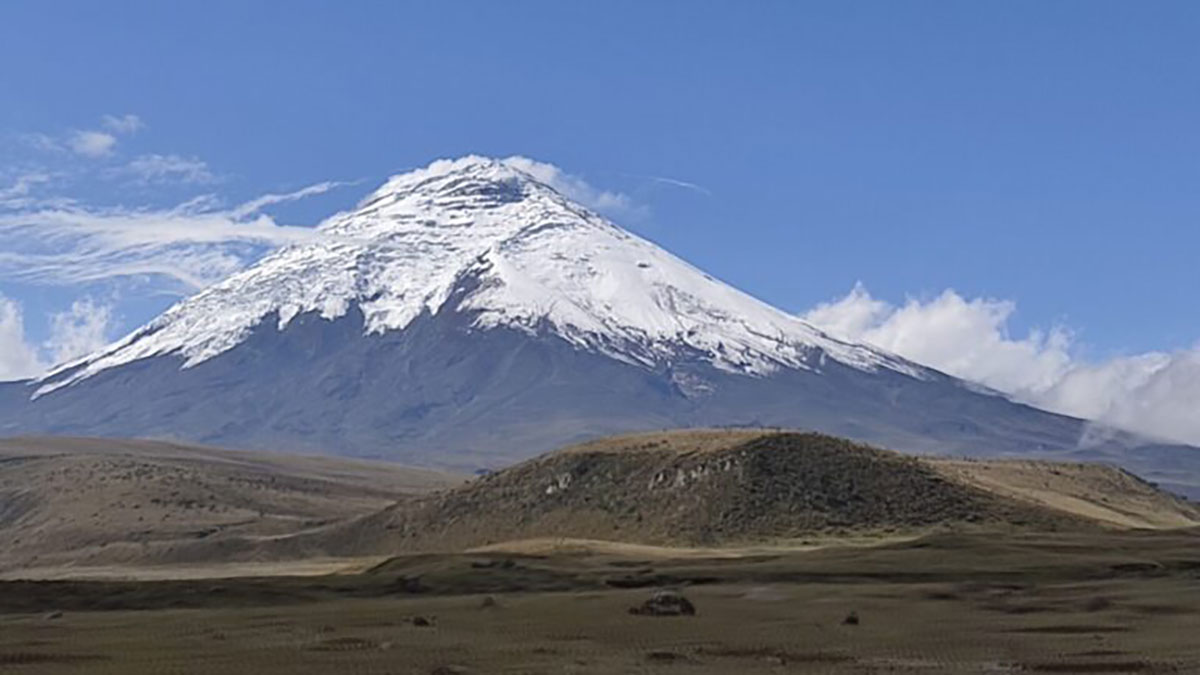 Cotopaxi In Sunshine Ecuador