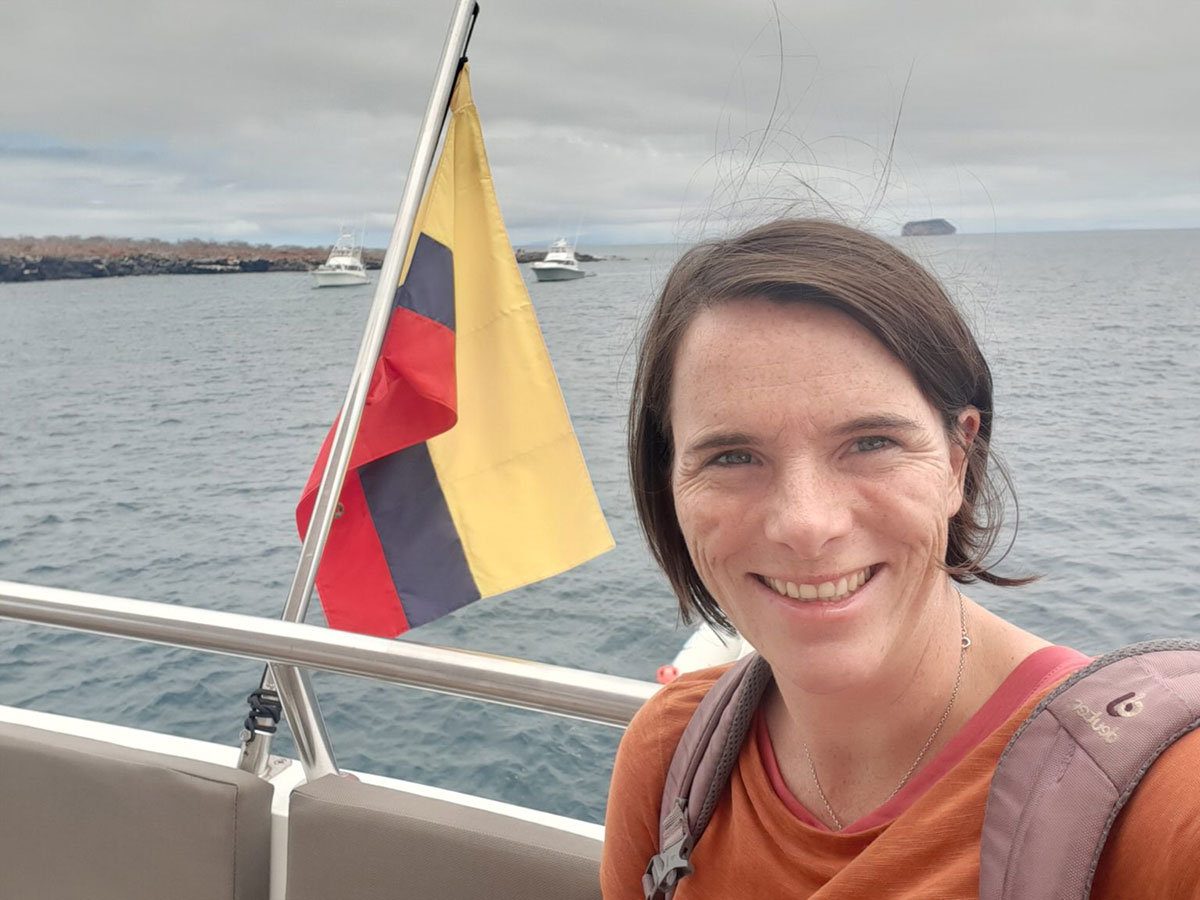 Galaxy Kat Ecuador Flag Galapagos Cruise