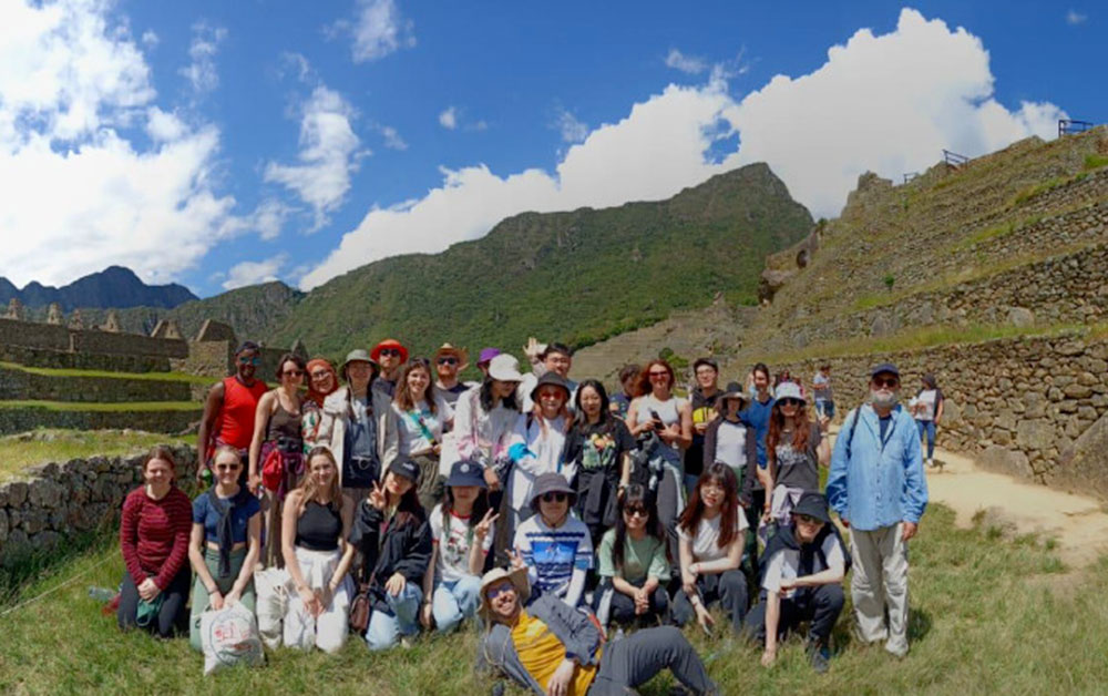 University Of Edinburgh At Inca Ruins
