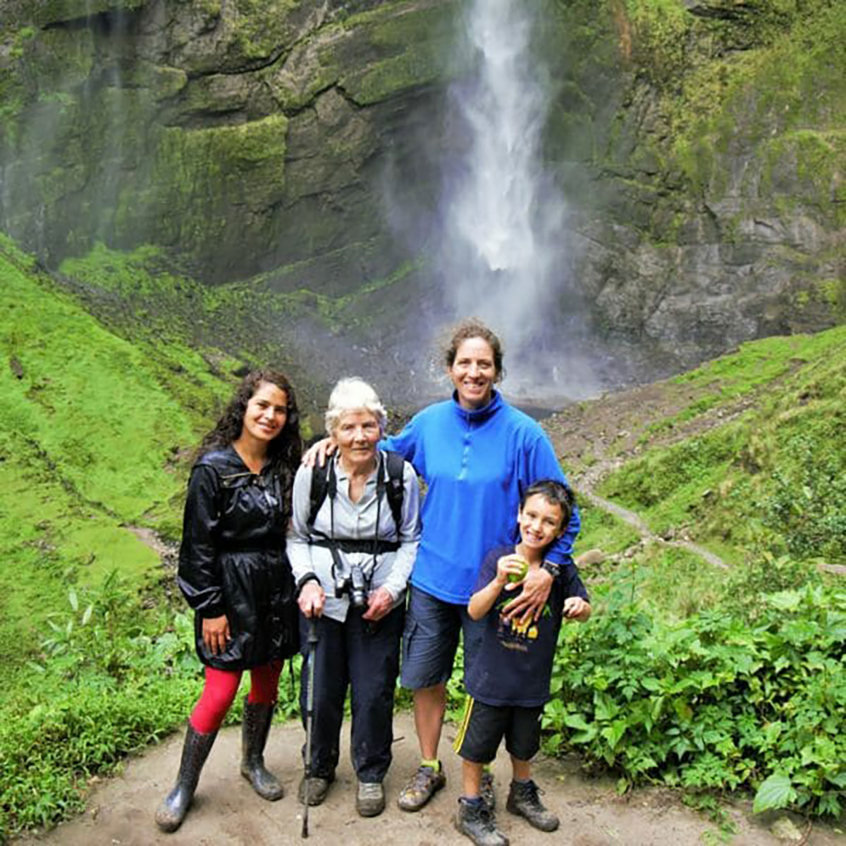 family holiday in South America