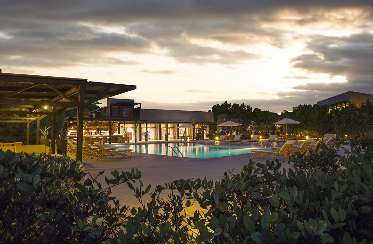 Finch Bay pool Galapagos