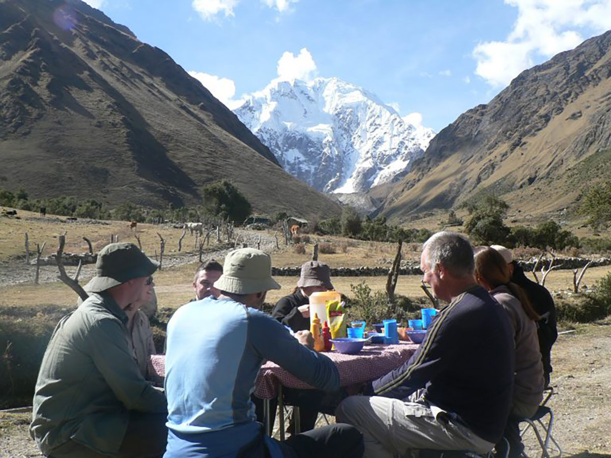 Lunch Salkantay Trek Peru