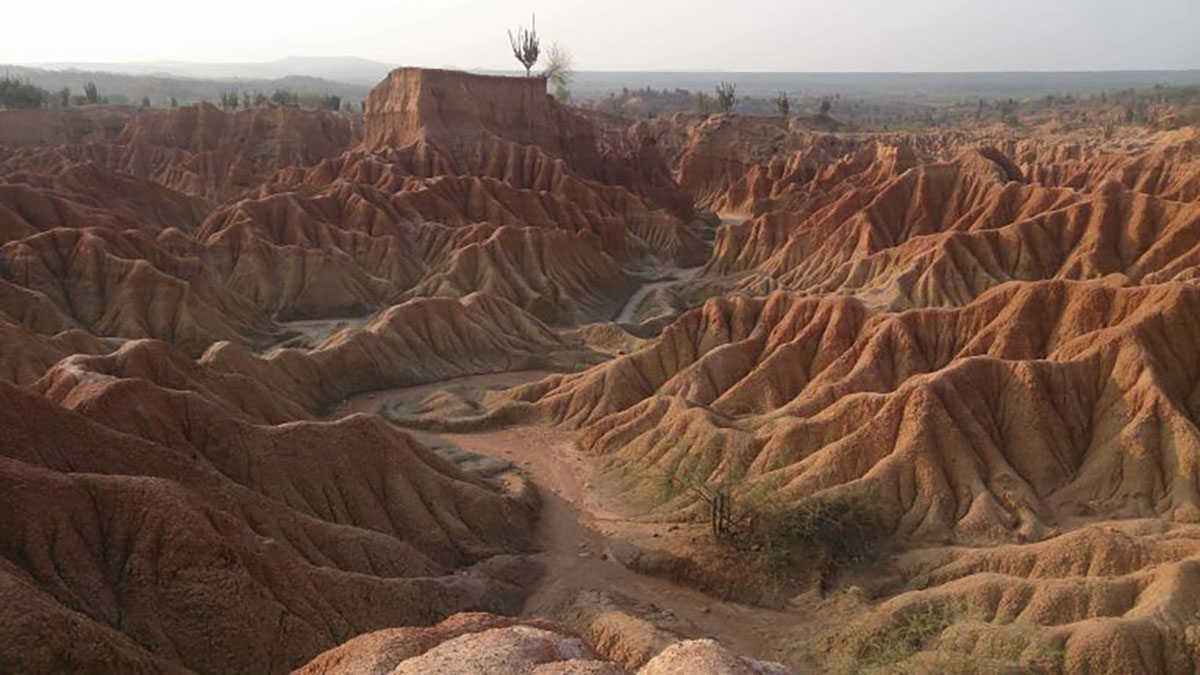 Tatacoa desert and colours, Colombia