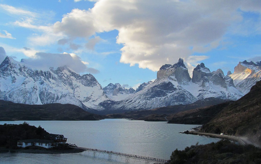 the horns in torres del paine national park chile