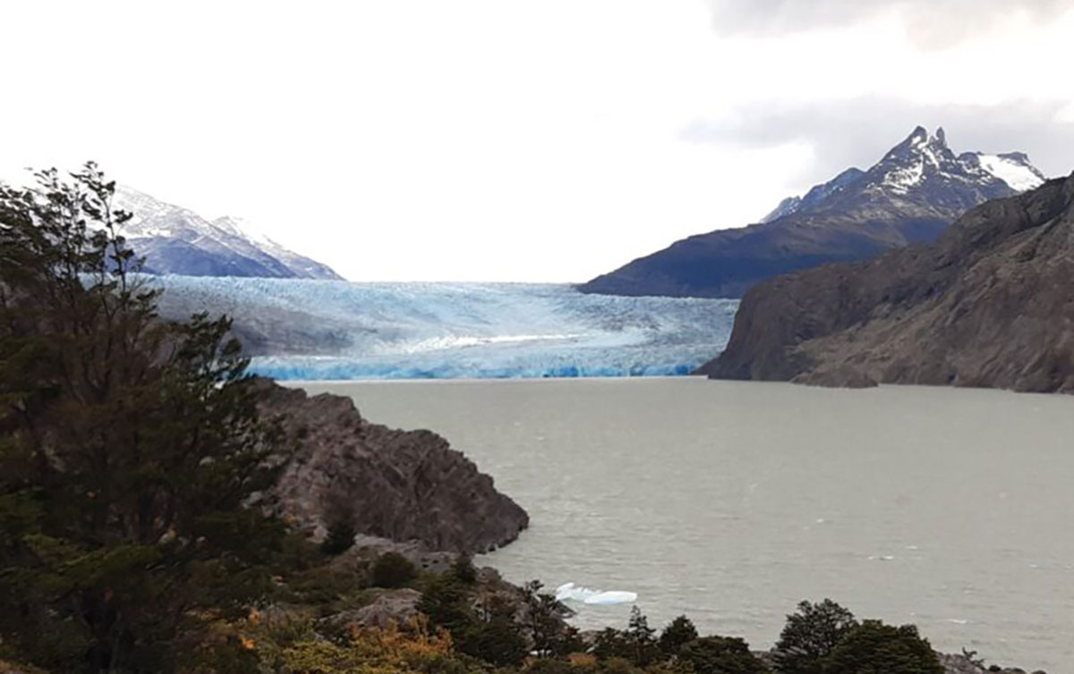 Glacier Grey Paine W Trek Torres Del Paine National Park Chile