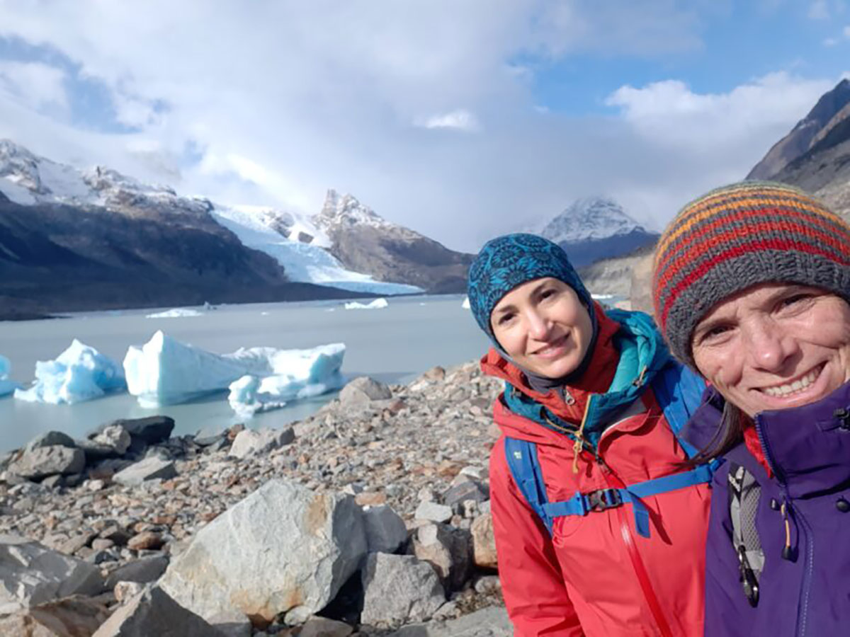 People At Lake On Perito Moreno Glacier Tour
