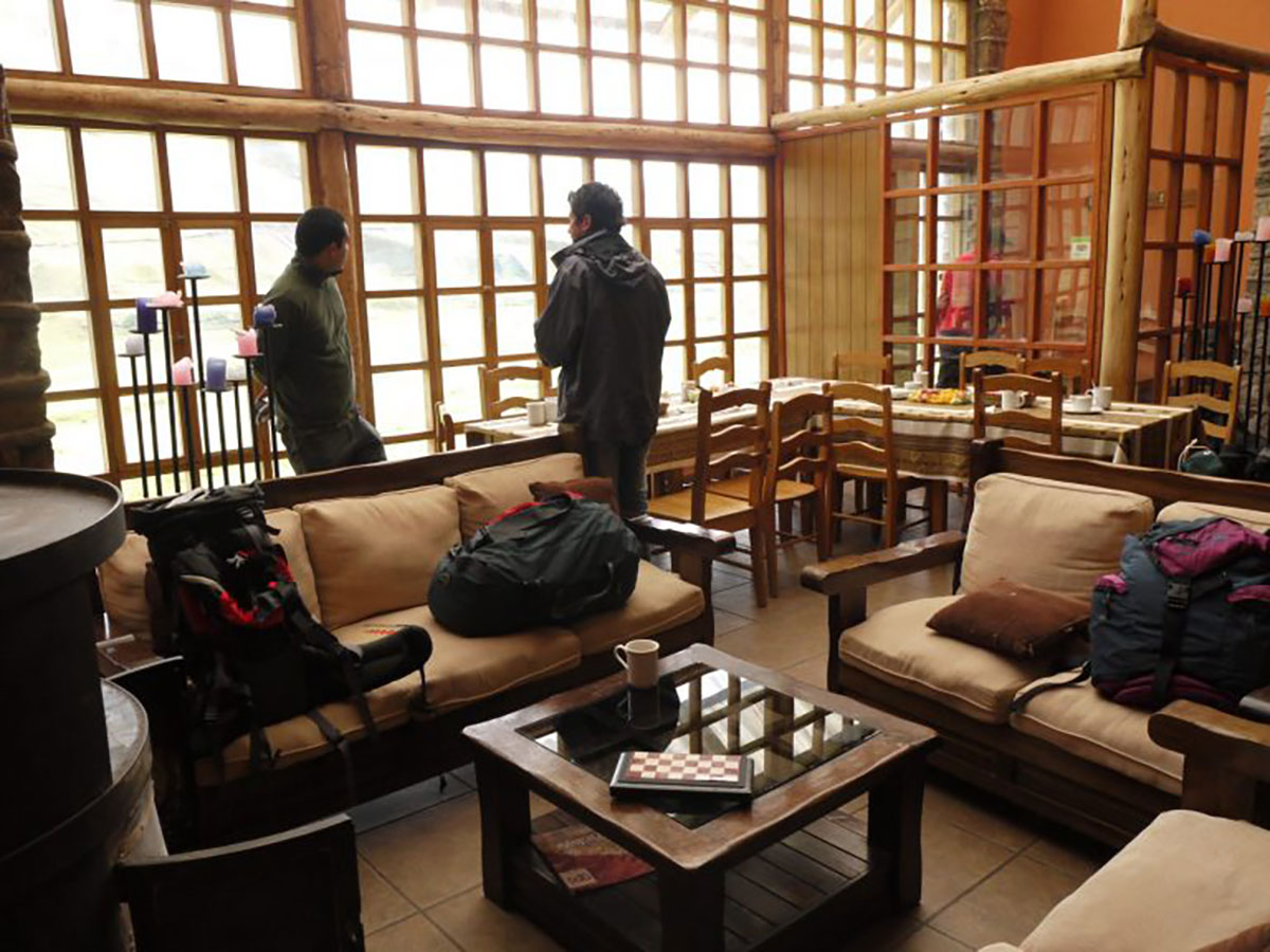 Dining Area Of Lodge On Ausangate Trek Peru