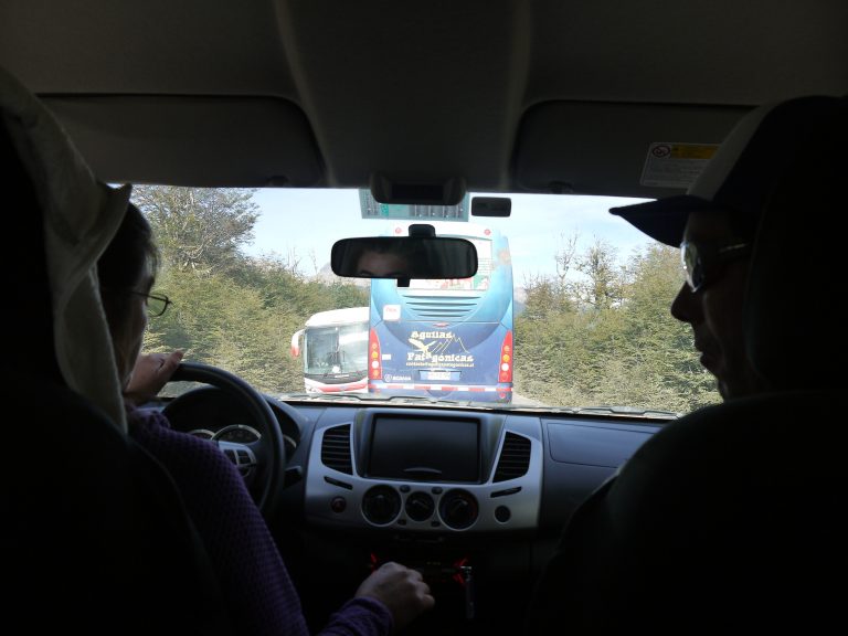 Driving south on the Carretera Austral