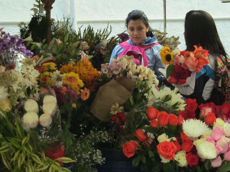 Cuenca flower stall