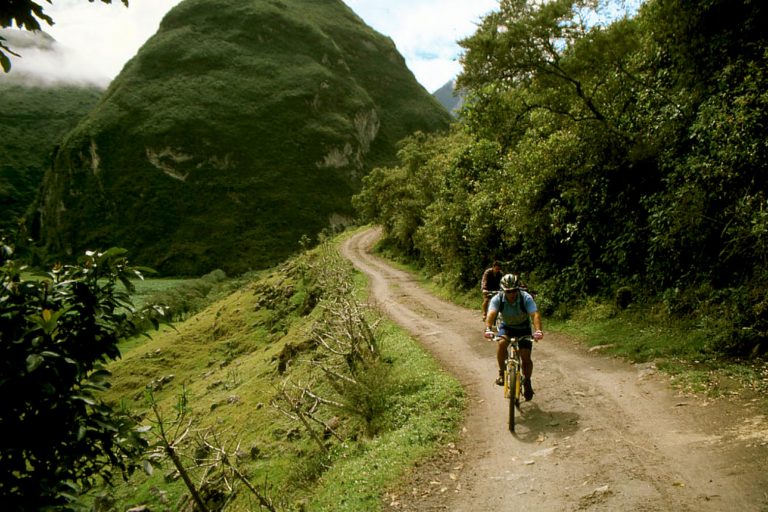 Mountain biking