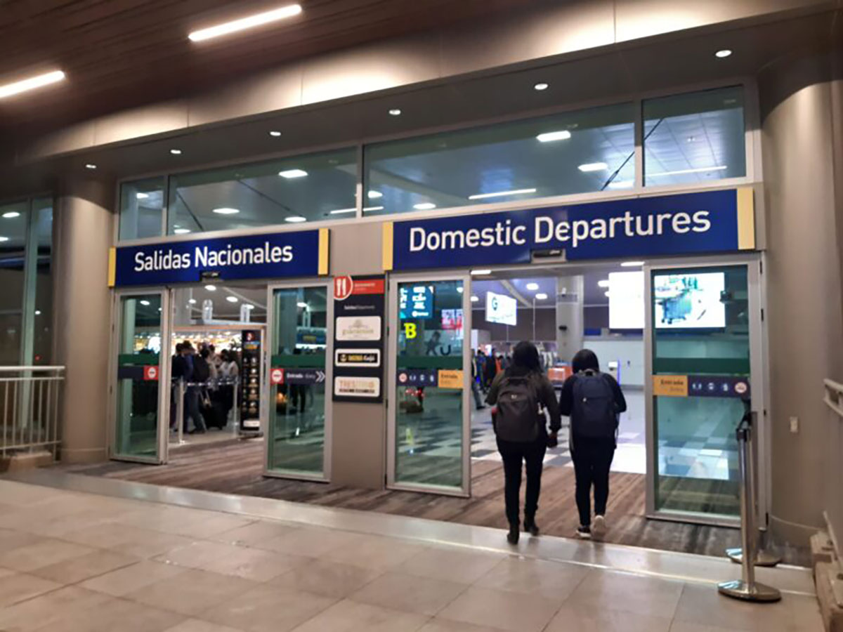 Quito airport Domestic Departures