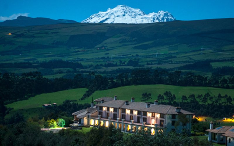 CotopaxiPungo Lodge aerial view Ecuador