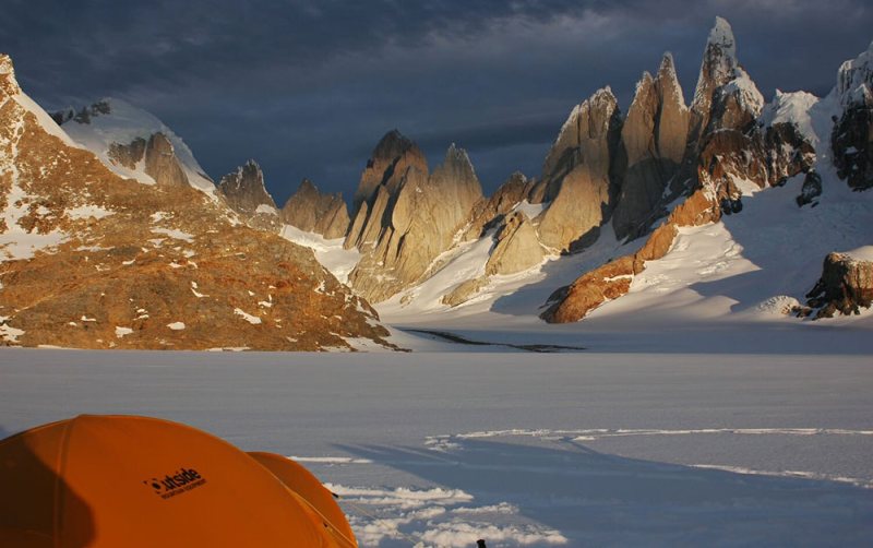 circo de los altares cerro torre west face southern ice field argentina patagonia