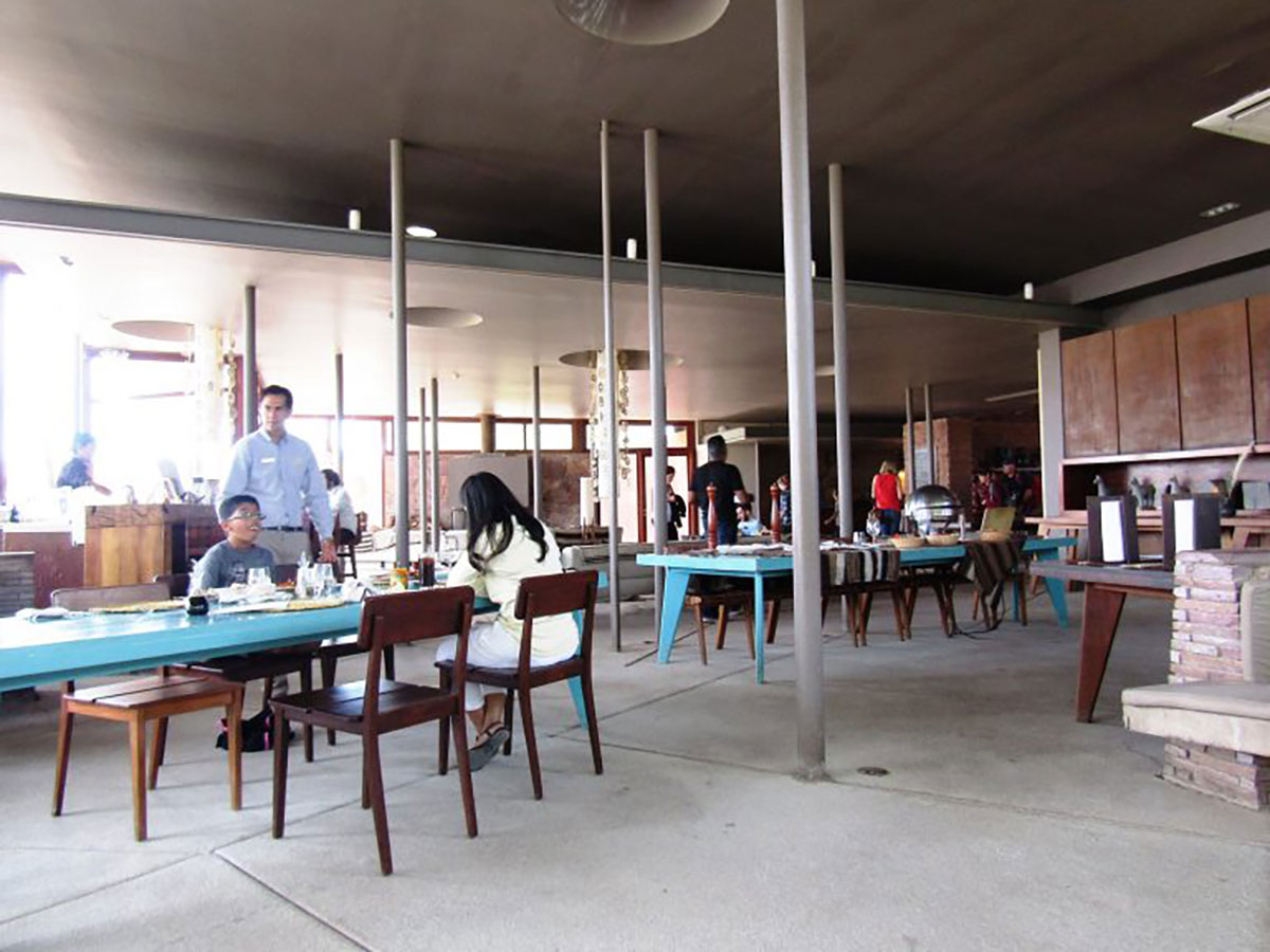 Dining, bar and reception area, Hotel Tierra Atacama, Chile