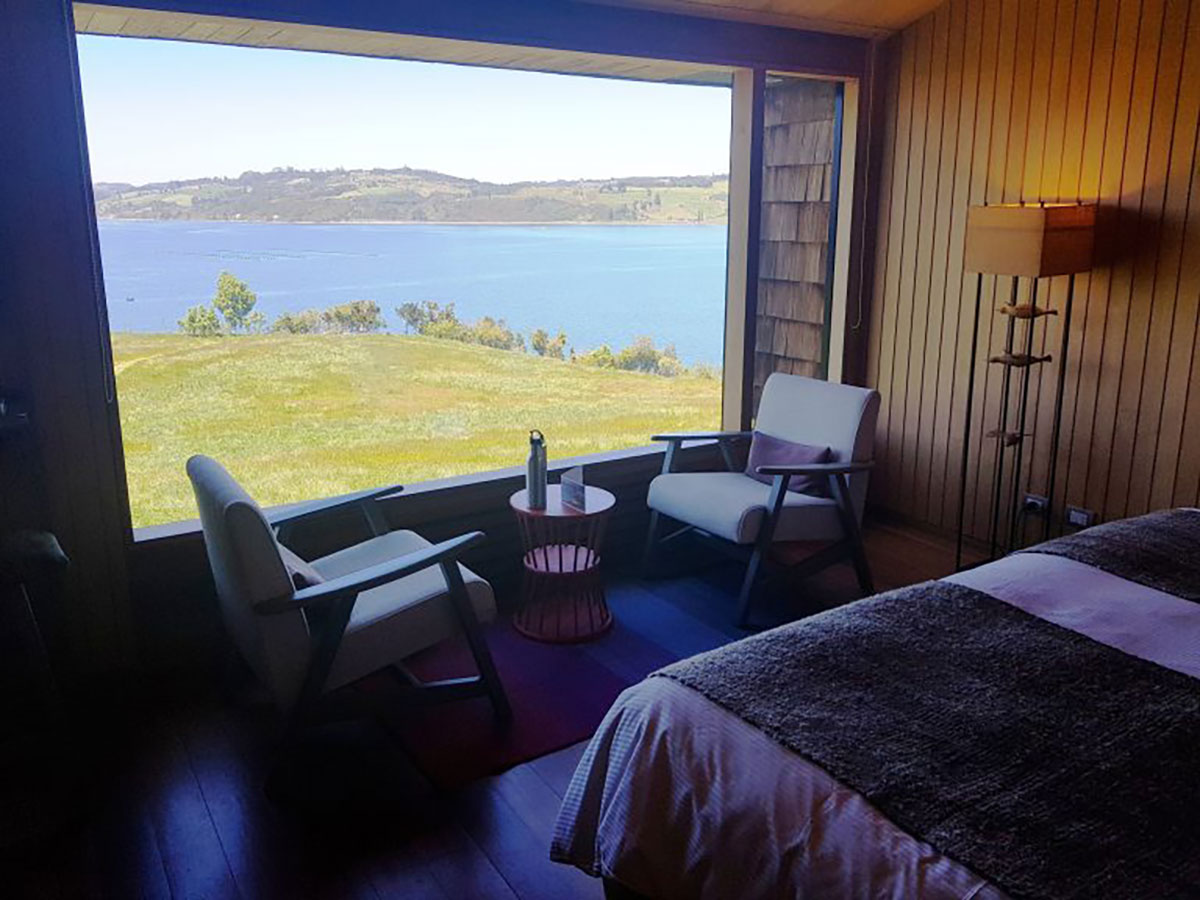 Tierra Chiloe Hotel room, Chile
