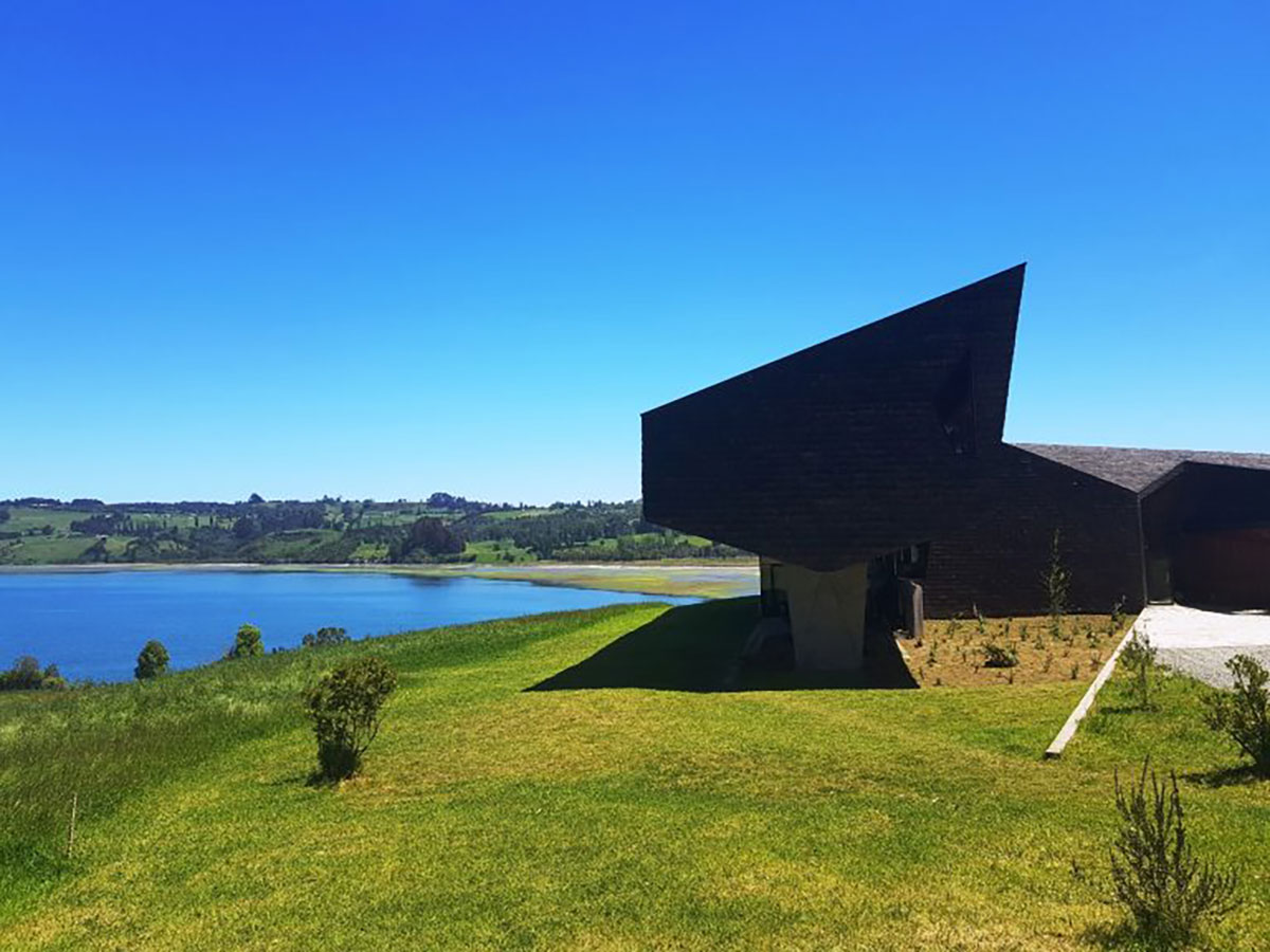Tierra Chiloe Hotel side view, Chile