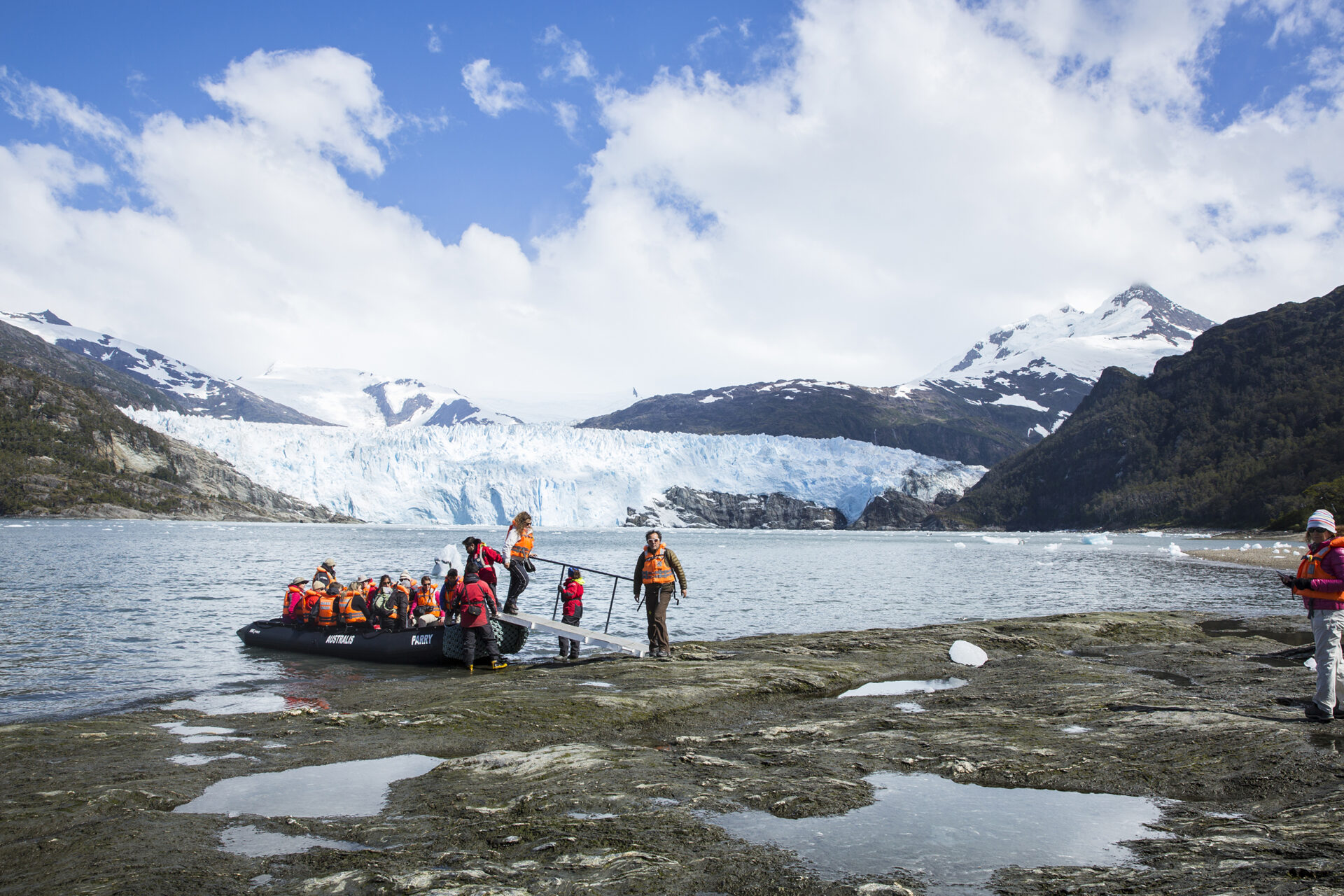Australis Brookes Glacier Chile Patagonia