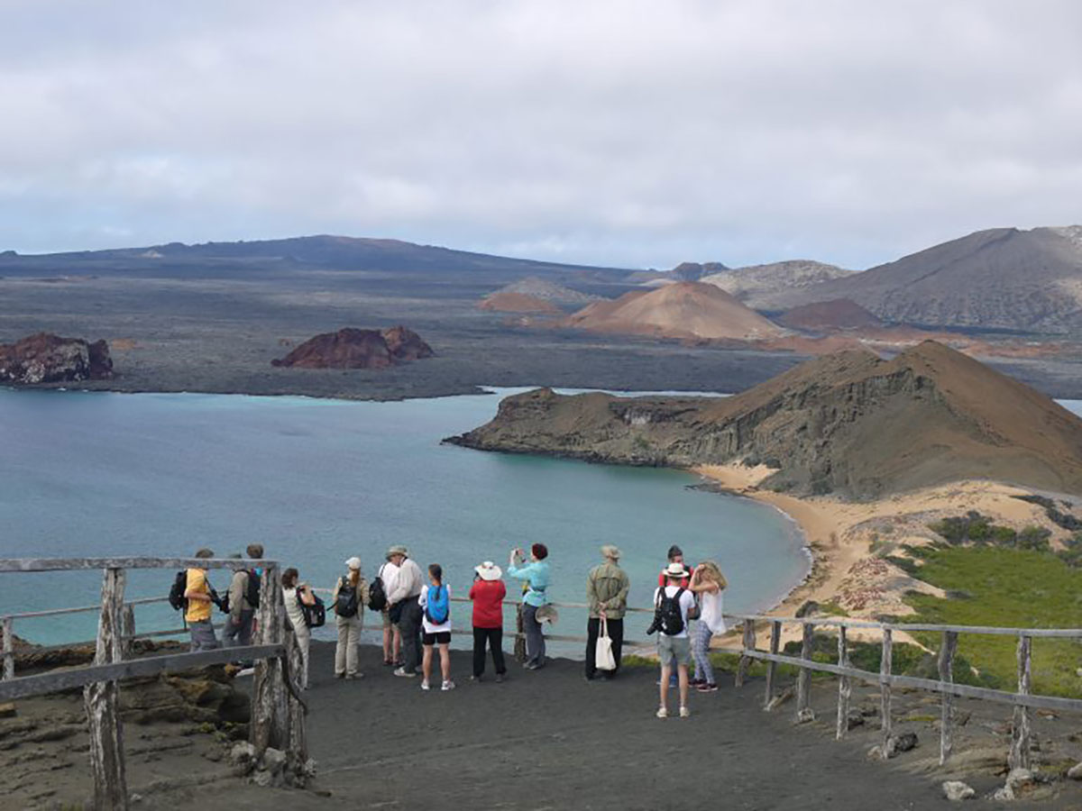 Bartholomew view point Galapagos