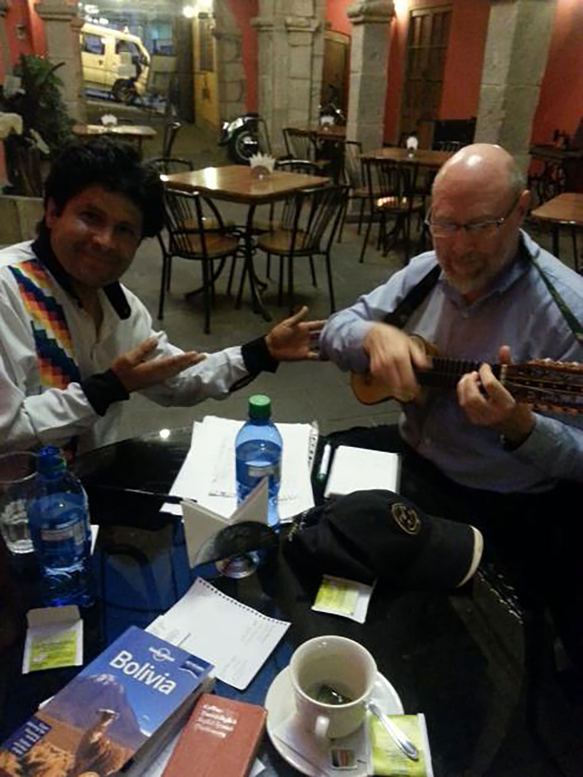 Charango Practising Bolivia