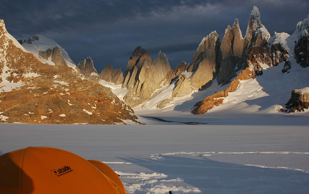 circo de los altares cerro torre west face southern ice field argentina patagonia