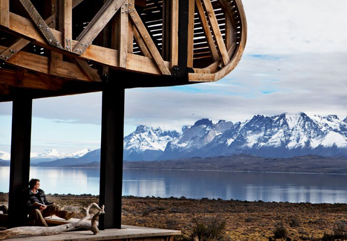 Hotel Tierra Patagonia lake Sarmiento Torres del Paine Chile Patagonia