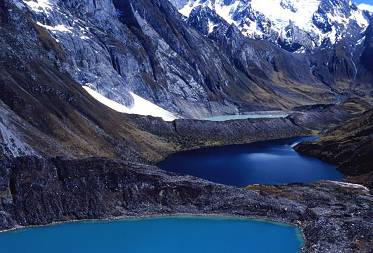 Three lakes Huayhuash trek Peru