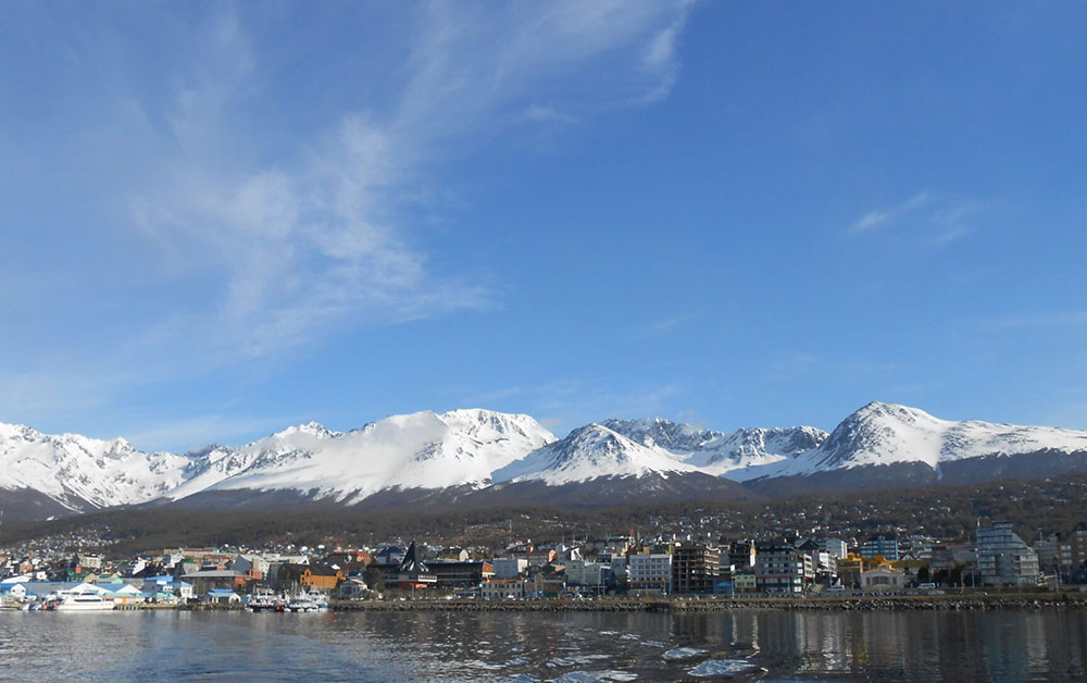 town of ushuaia tierra de fuego argentina