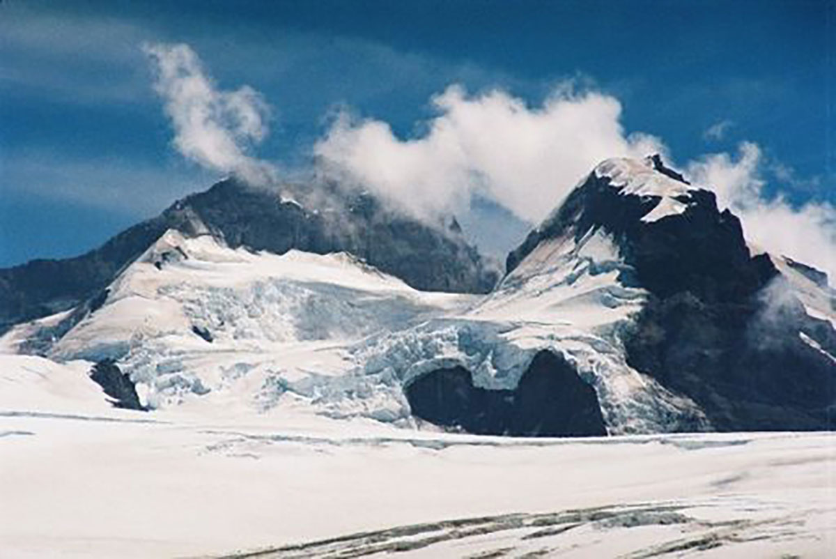 Icy mountain at Bariloche