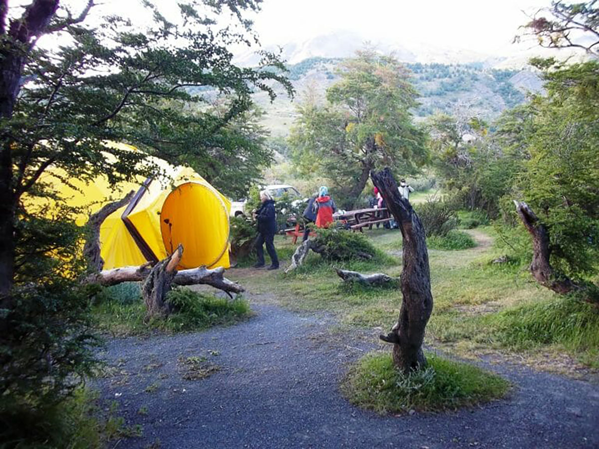 Dining Tent Patagonia Torres Camp Patagonia Chile