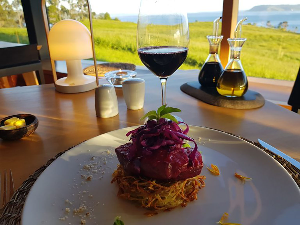 Hotel Tierra Chiloe, Main course, Chile