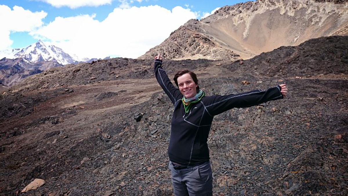 Trekker Condoriri Bolivia