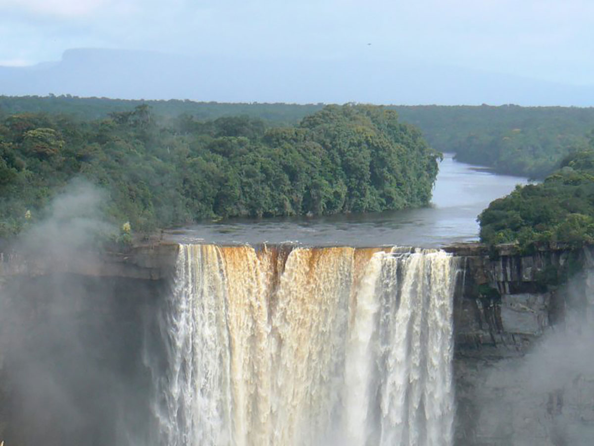 View Of Kaieteur Falls Guyana