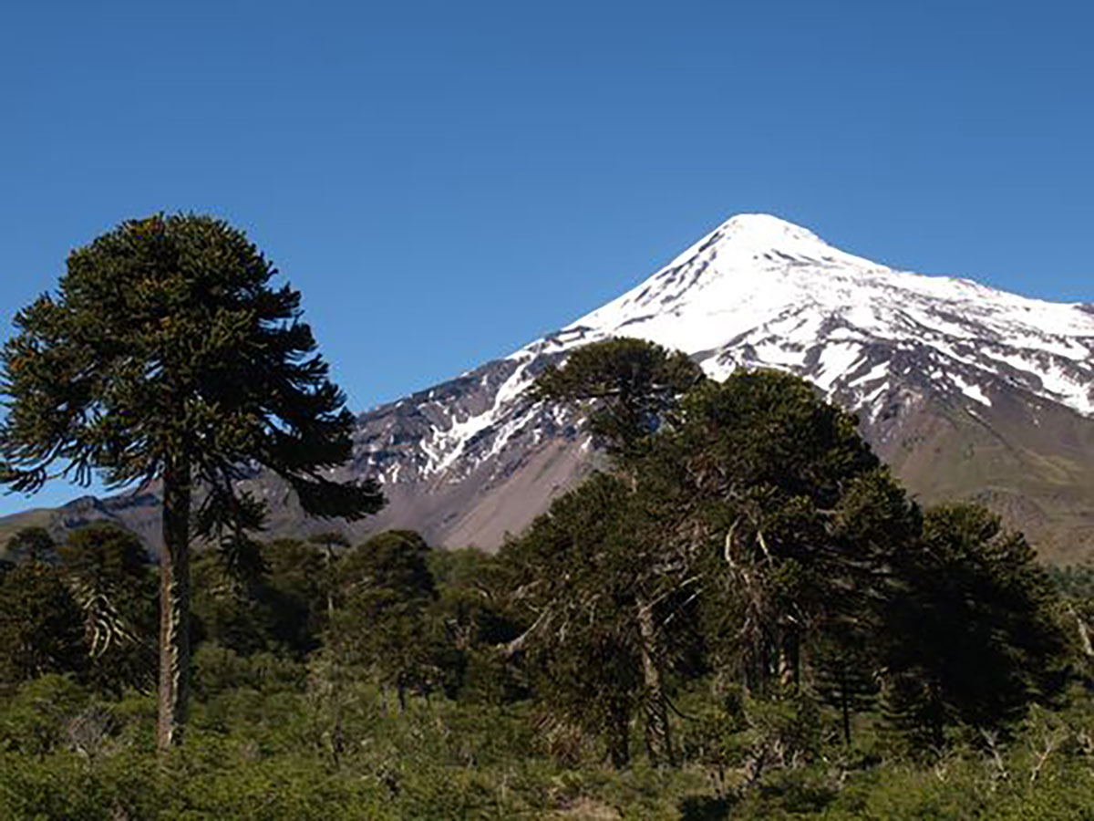 View of mountain at Bariloche