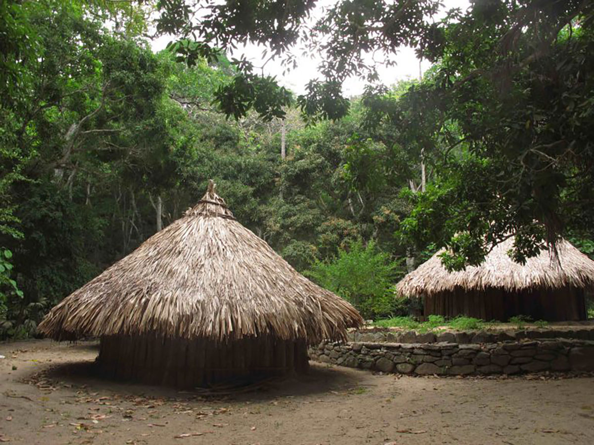 El Pueblito Traditional Houses Tayrona National Park Colombia