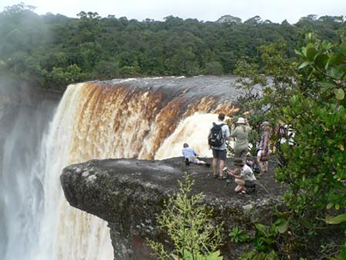 Kaeiteur Falls Close Up Guyana