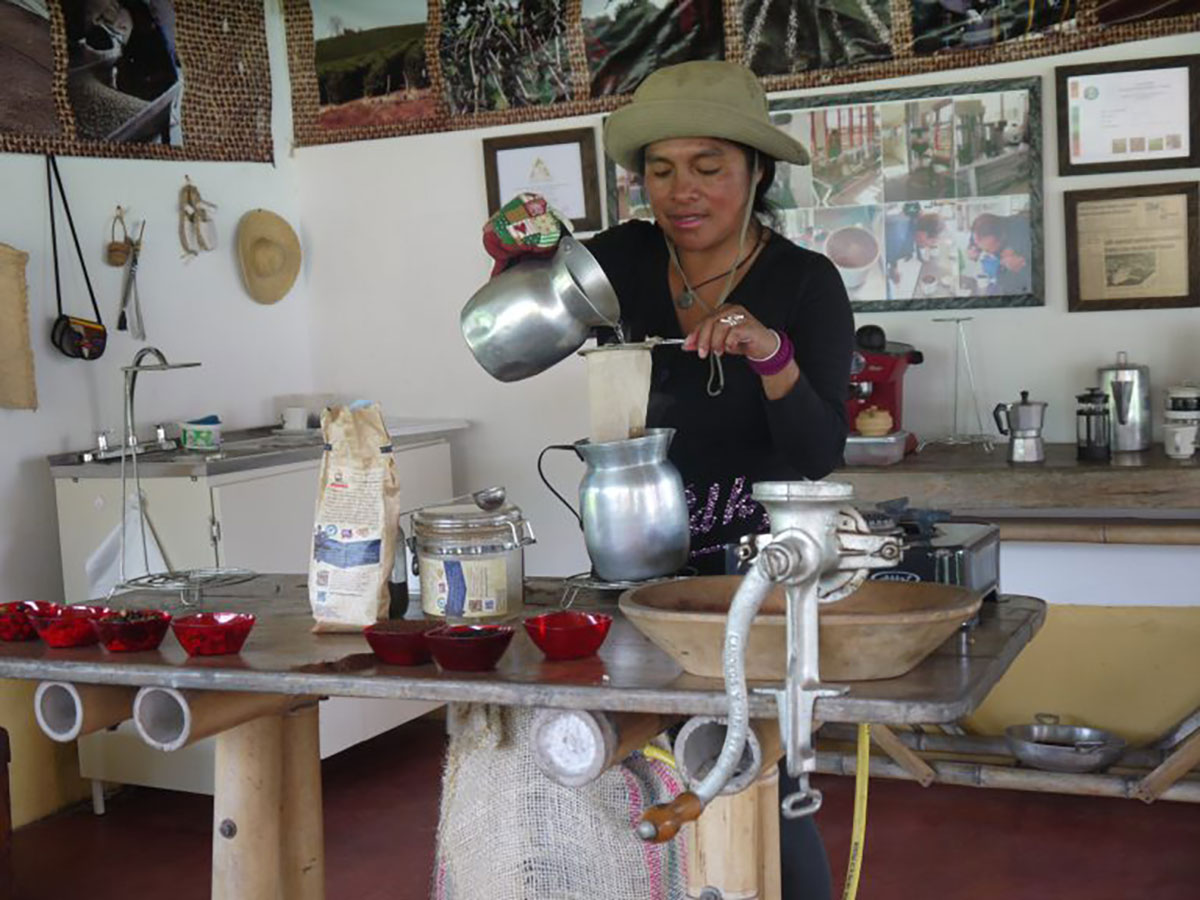 Making Coffee Colombia