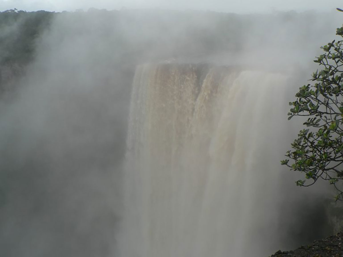 Mist Over Kaieteur Falls Guyana