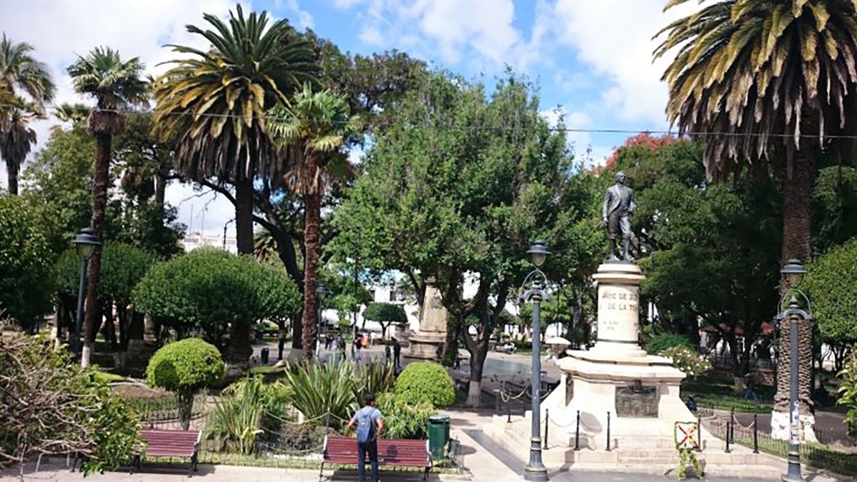 Plaza 25 de Mayo Sucre Bolivia