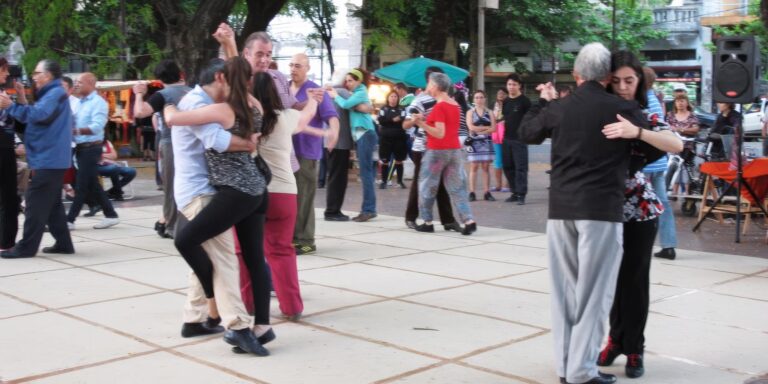 Public Tango Parque Patricio Buenos Aires Argentina